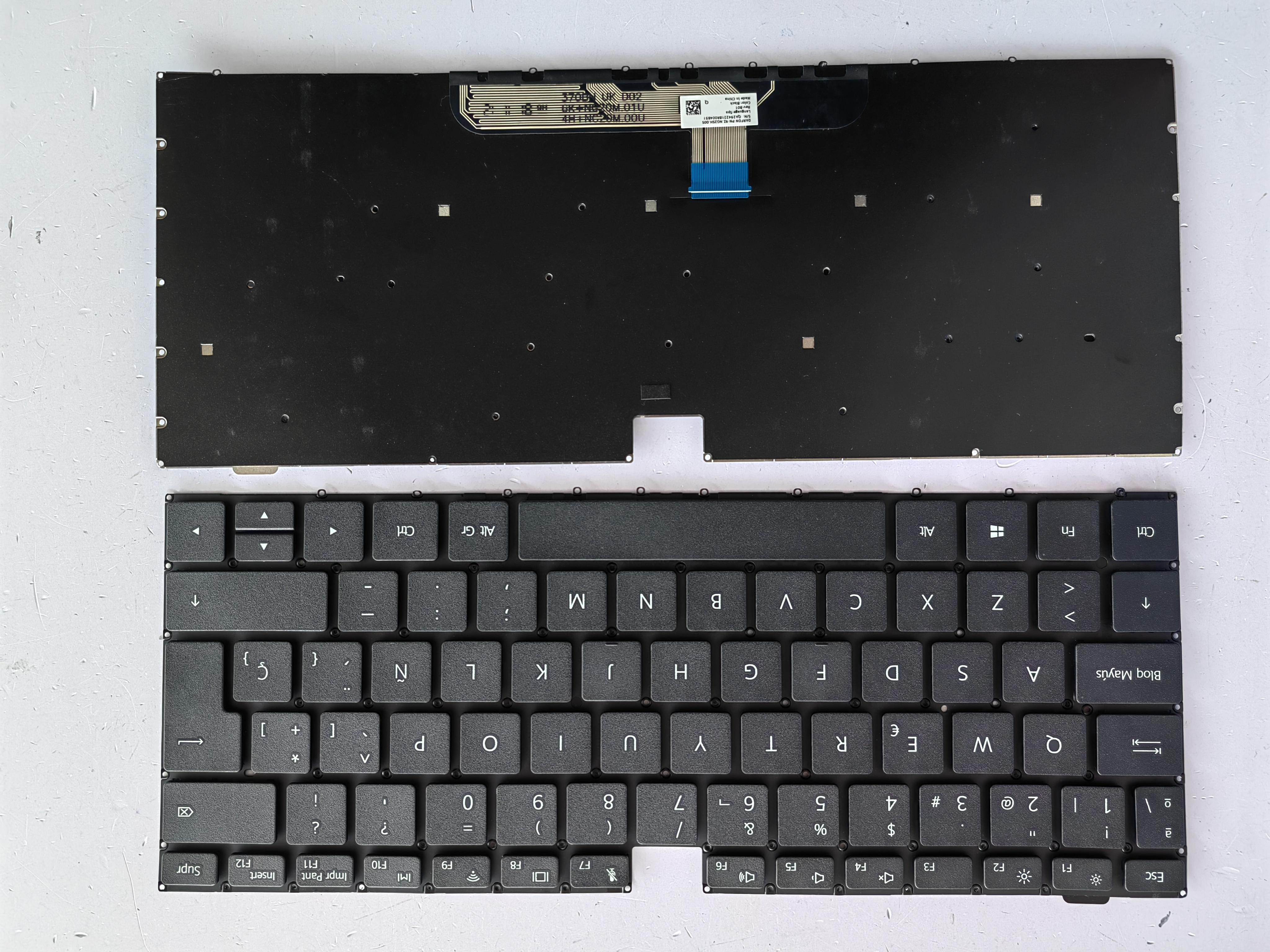 Picture of New Replacement Laptop Keyboard For HUAWEI W29/HBL-W29/matebook D14 BLACK SP Layout